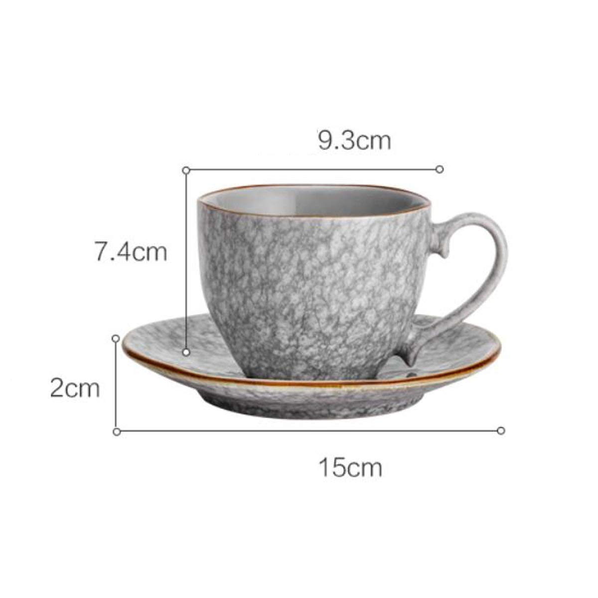 Amazon.co.jp: ティーセットセラミックコーヒーカップとソーサーセット